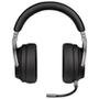 Headset Sem Fio Gamer Corsair Virtuoso Premium Carbono, RGB, Som Surround 7.1, Drivers 50mm, Múltiplas Plataformas - CA-9011185-NA
