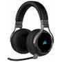 Headset Sem Fio Gamer Corsair Virtuoso Premium Carbono, RGB, Som Surround 7.1, Drivers 50mm, Múltiplas Plataformas - CA-9011185-NA