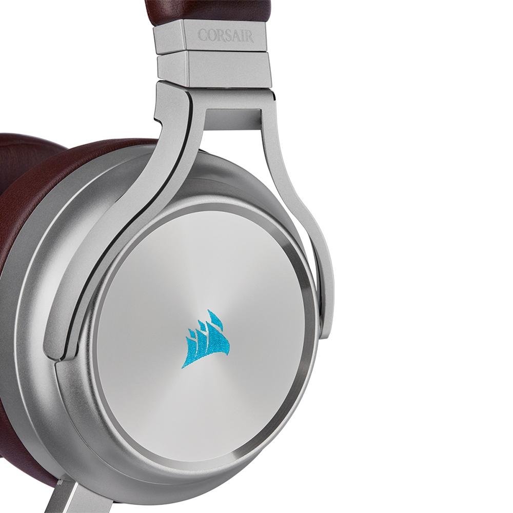 Headset Sem Fio Gamer Corsair Virtuoso SE Premium, RGB, Som