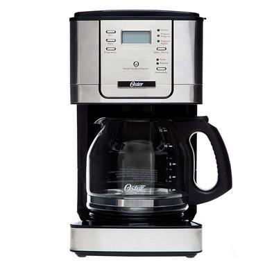 A cafeteira digital Oster permite programar o início do preparo do seu café, todos os dias. Café sempre fresquinho ao acordar ou em qualquer momento d