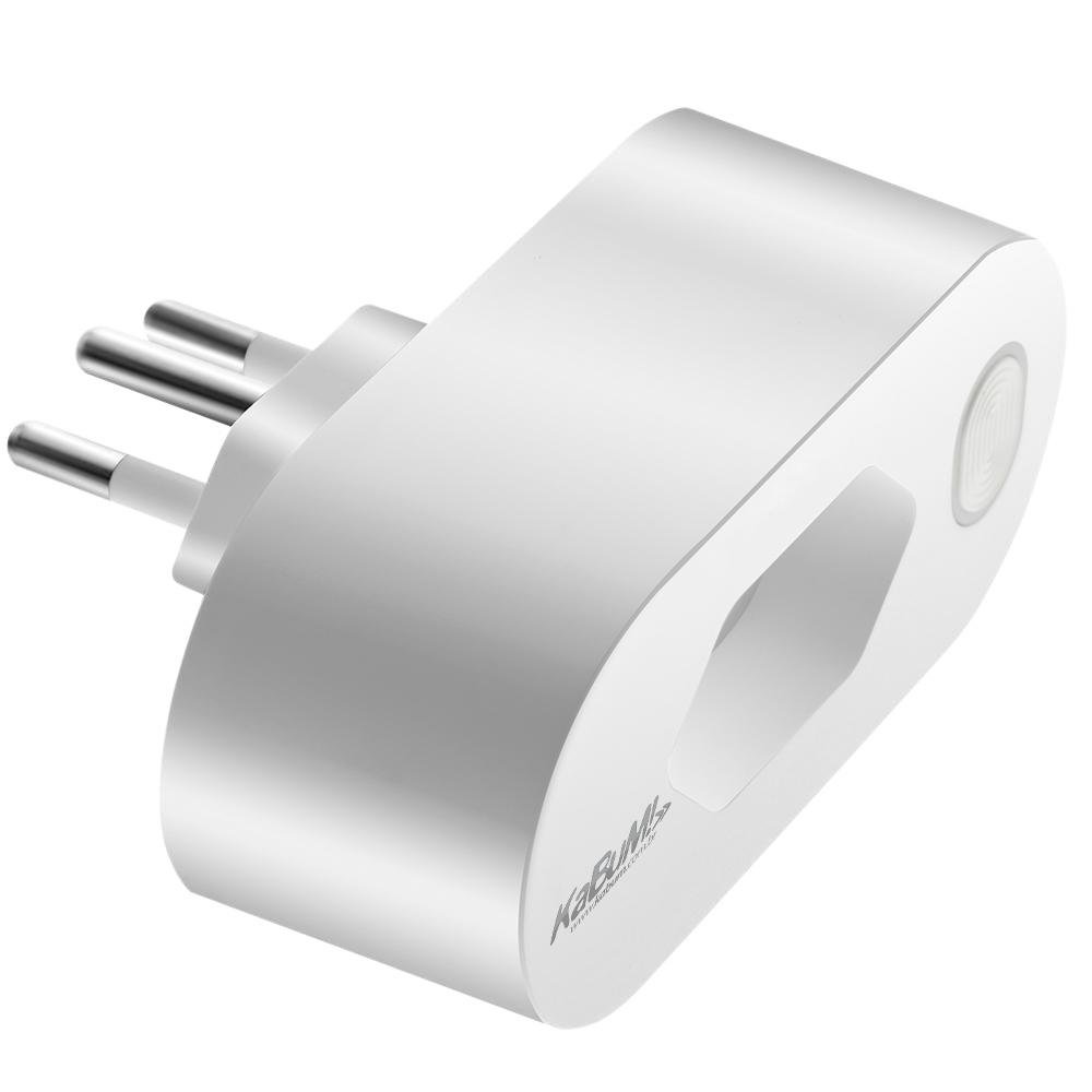 Imagem 3 de 5 do produto (NÃO COMPRAR, SEM ANATEL) Tomada KaBuM! Smart, Bivolt, 16A, Wi-Fi, Smart Home