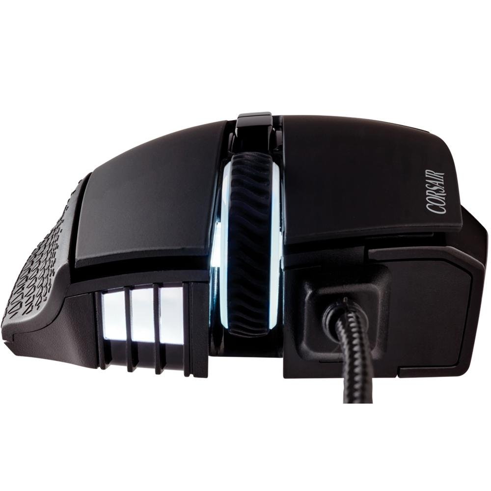 Mouse Gamer Corsair Scimitar Elite, RGB, 17 Botões, 18000DPI, Preto - CH-9304211-NA - view 8