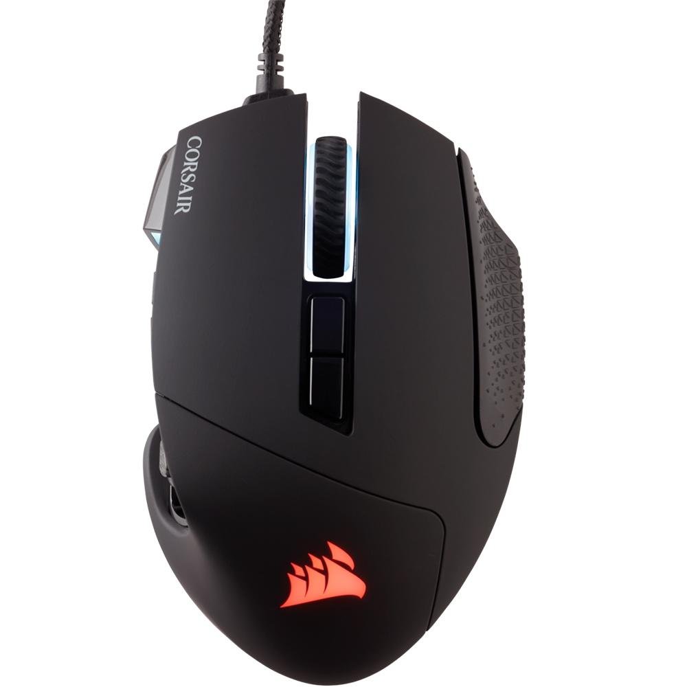Mouse Gamer Corsair Scimitar Elite, RGB, 17 Botões, 18000DPI, Preto - CH-9304211-NA - view 3