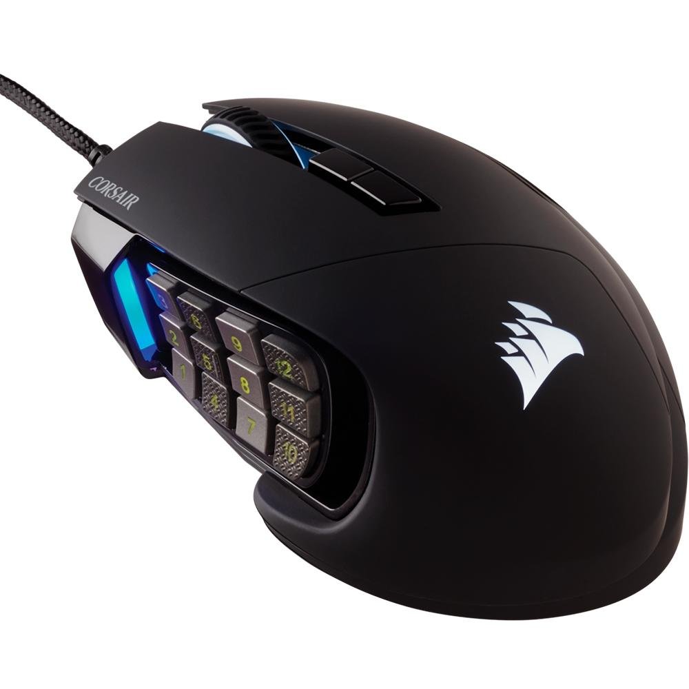 コルセア　CORSAIR　SCIMITAR ELITE WL SE Mouse Corsair Scimitar Elite RGB 18000DPI |KaBuM!