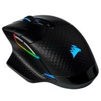 Mouse gamer sem fio DARK CORE RGB PRO ENCAIXE PERFEITO Formato ergonômico e confortável com dois suportes laterais intercambiáveis incluídos para um e