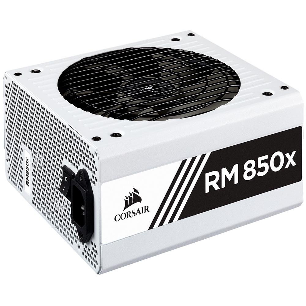 Imagem 2 de 12 do produto Fonte Corsair RM850x, 850W, 80 Plus Gold, Modular, Branco - CP-9020188-WW