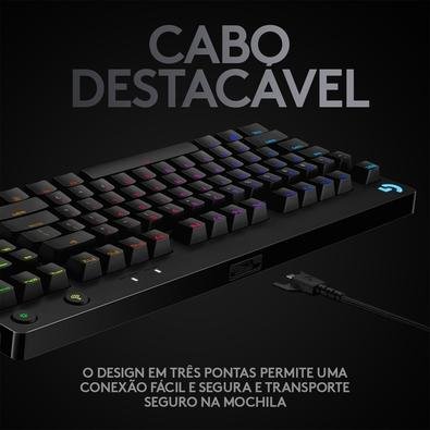 Logitech Teclado Gamer G PRO Mecánico Inglés