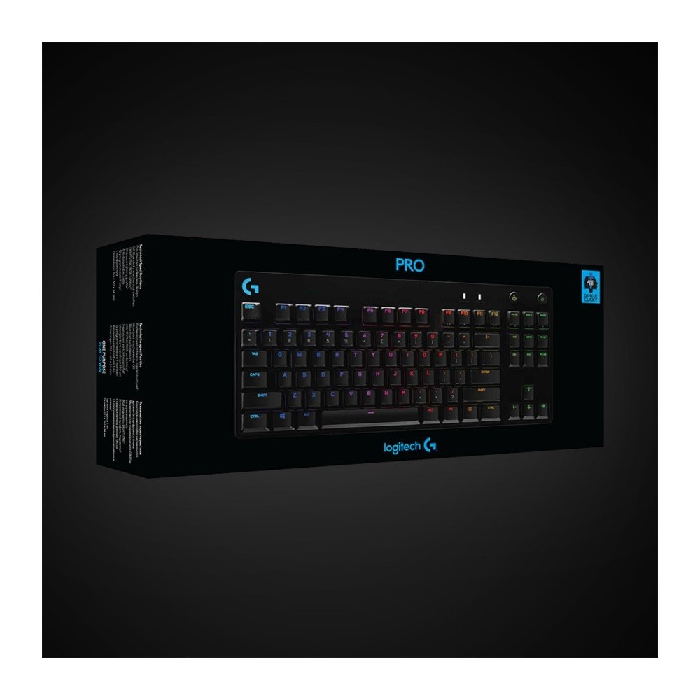 Teclado Mecânico Gamer ( Balão.info) PRO com Layout US, RGB LIGHTSYNC, Design TKL, Cabo Destacável, Switch GX Blue Clicky - 920-( Balão.info - foto 8