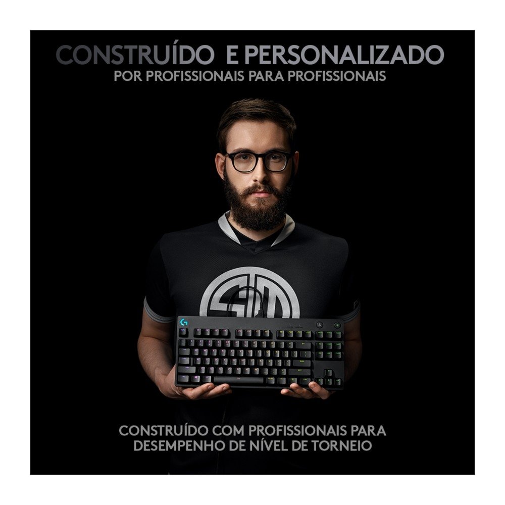 Teclado Mecânico Gamer ( Balão.info) PRO com Layout US, RGB LIGHTSYNC, Design TKL, Cabo Destacável, Switch GX Blue Clicky - 920-( Balão.info - foto 2