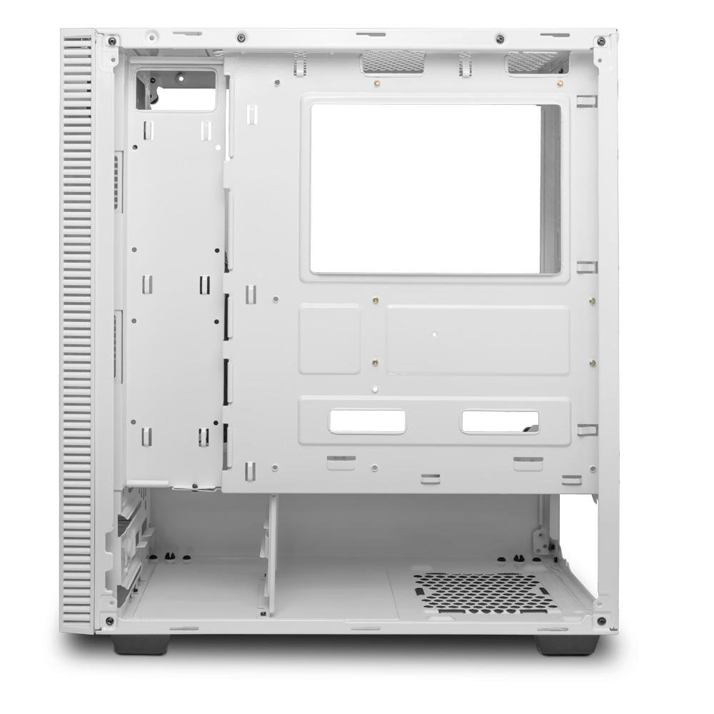 Gabinete Gamer T-Dagger Cube White, Mid Tower, Lateral em Vidro, Sem FANs, Branco - T-TGC305W - view 6