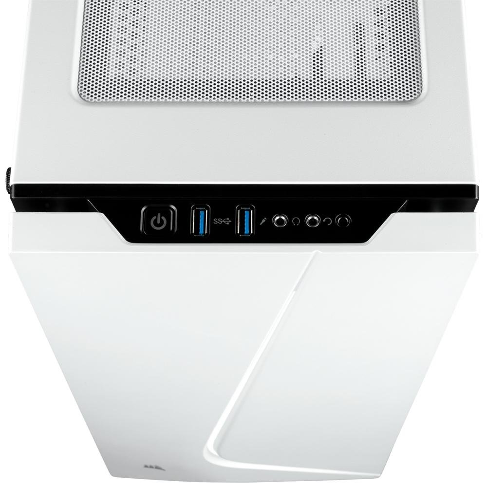 Imagem 7 de 7 do produto Gabinete Gamer Corsair Carbide SPEC-06 TG , Mid Tower, Lateral em Vidro, Branco - CC-9011145-WW