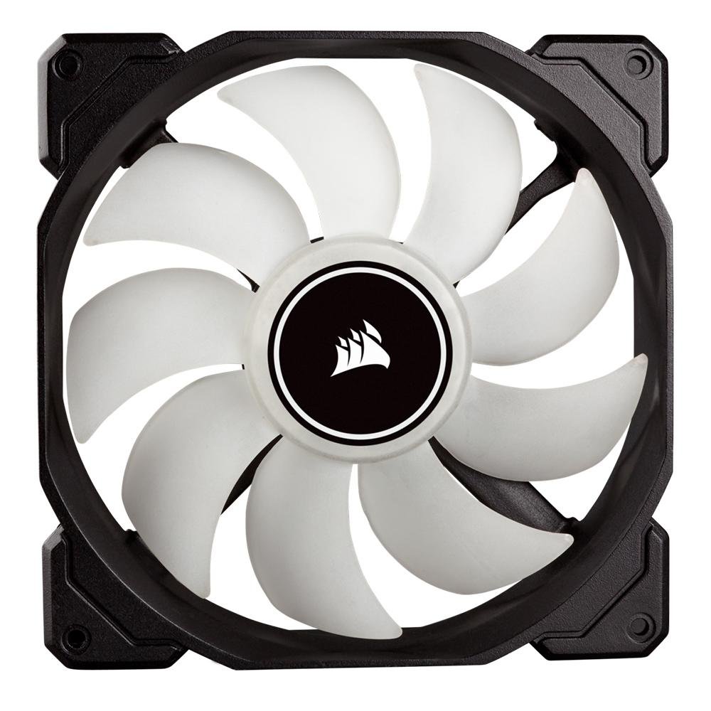 Imagem 5 de 6 do produto Cooler Fan Corsair AF140, 2 Unidades, 140mm, LED Branco, Preto - CO-9050088-WW