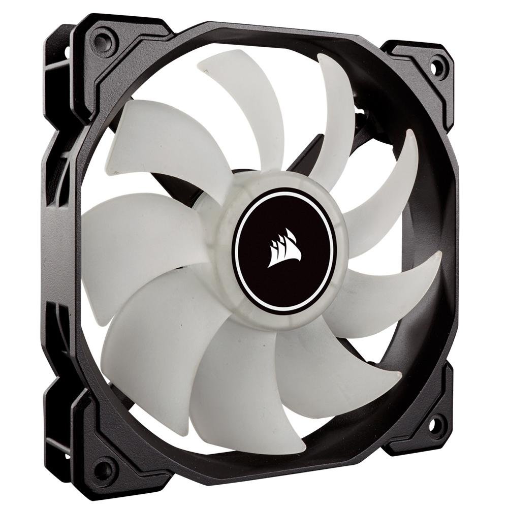 Imagem 4 de 6 do produto Cooler Fan Corsair AF140, 2 Unidades, 140mm, LED Branco, Preto - CO-9050088-WW