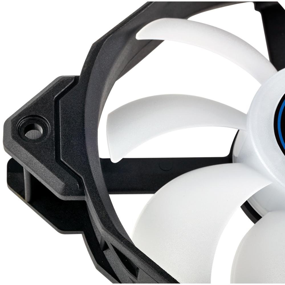Kit Com 2 Ventoinhas Corsair AF140, 140mm, LED Azul, Preto - CO-9050090-WW