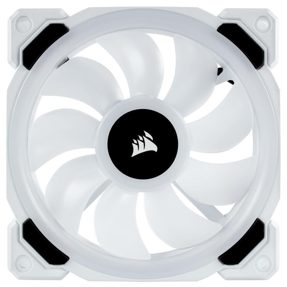 Cooler Fan Corsair LL120, 3 Unidades, 120mm, RGB, Branco - CO