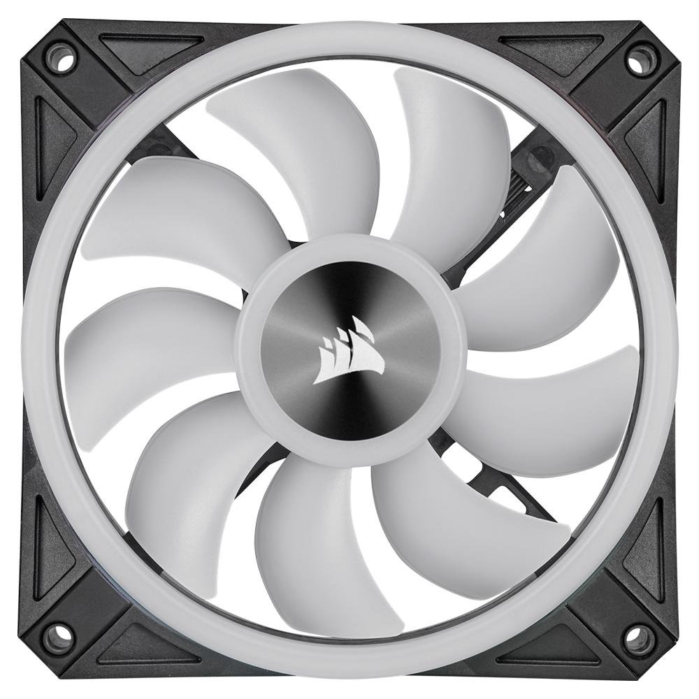 Ventoinha Corsair QL Series, 120mm, RGB, Preto - CO-9050097 12