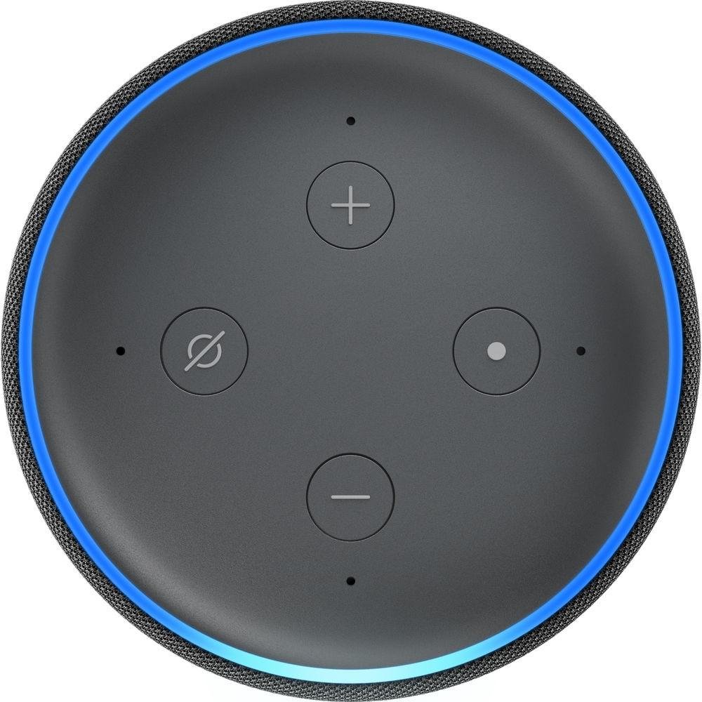 Imagem 3 de 10 do produto Echo Dot (3ª Geração) com Alexa, Amazon Smart Speaker Preto