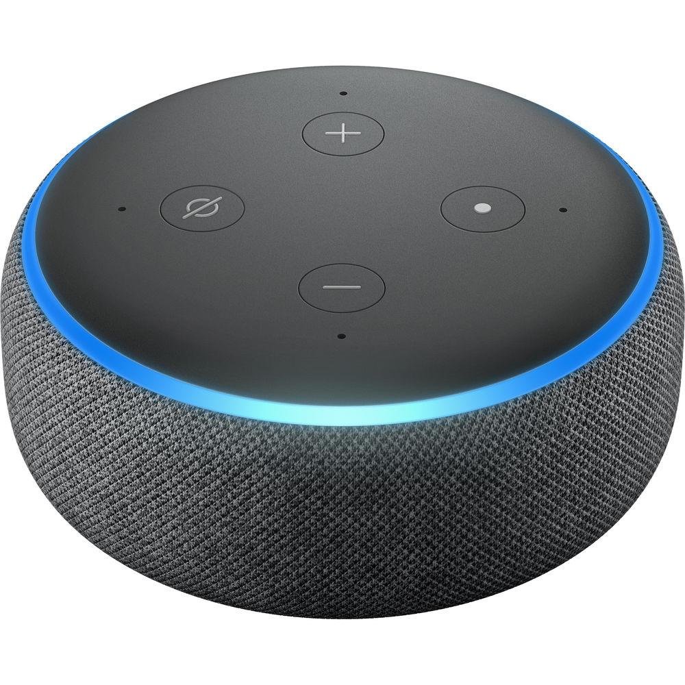 Imagem 2 de 10 do produto Echo Dot (3ª Geração) com Alexa, Amazon Smart Speaker Preto