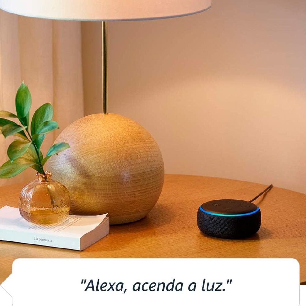 Imagem 7 de 10 do produto Echo Dot (3ª Geração) com Alexa, Amazon Smart Speaker Preto