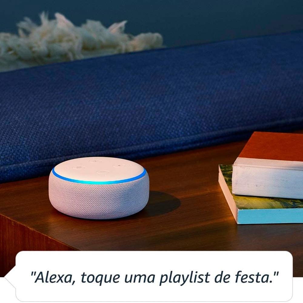 Imagem 8 de 10 do produto Echo Dot (3ª Geração) com Alexa, Amazon Smart Speaker Preto