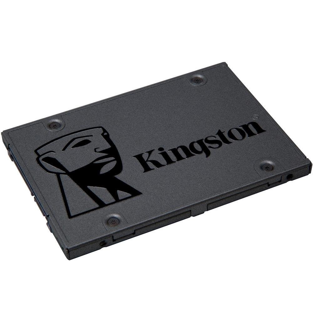 Imagem 2 de 3 do produto SSD Kingston A400, 1920GB, SATA, Leitura: 500MB/s e Gravação: 450MB/s - SA400S37/1920G