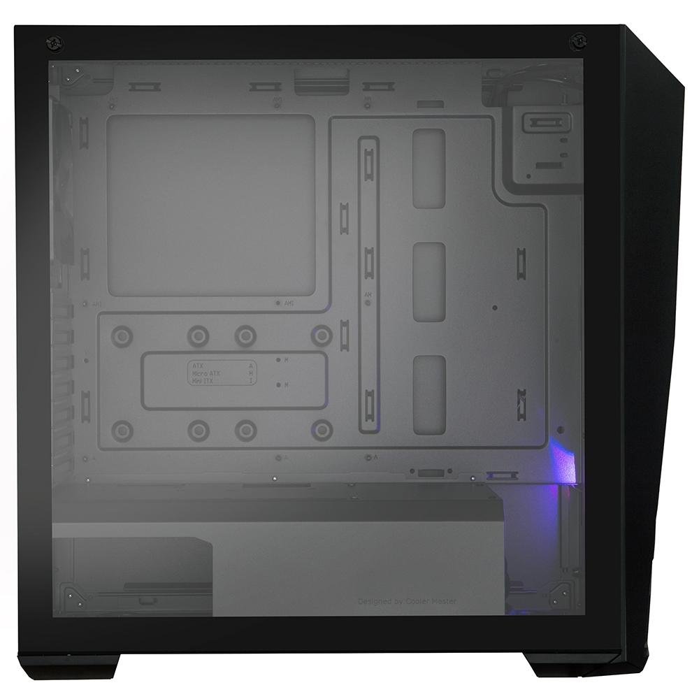 Gabinete Gamer Cooler Master K501L RGB, Mid Tower, com FAN, Lateral em Vidro - MCB-K501L-KGNN-SR1