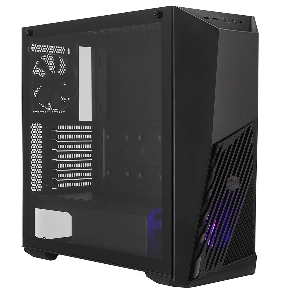Gabinete Gamer Cooler Master K501L RGB, Mid Tower, com FAN, Lateral em Vidro - MCB-K501L-KGNN-SR1