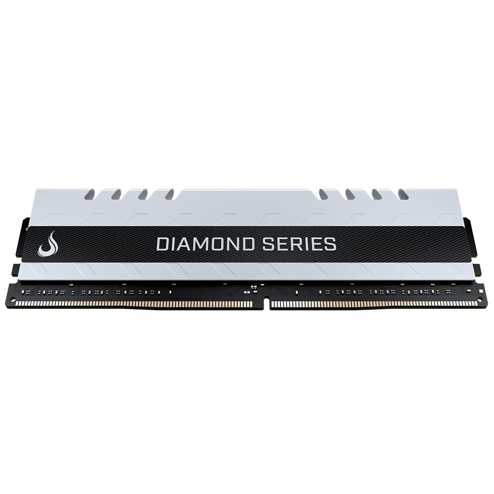 Memória RAM Rise Mode Diamond 16GB, 3200MHz, DDR4, CL19, Branco - RM-D4-16G-3200DW - view 2
