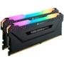 Memória RAM Corsair Vengeance RGB, 16GB (2x8GB), 3200MHz, DDR4, CL16, Preto - CMW16GX4M2C3200C16