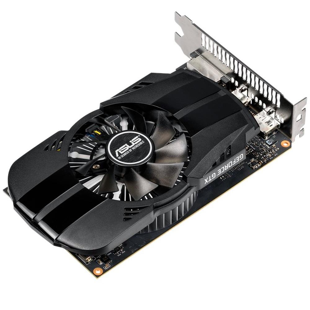 GTX 1650　OC 4GB GDDR5 Placa de Vídeo Asus GeForce GTX 1650 OC | KaBuM!