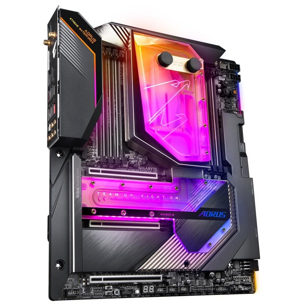希少GIGABYTE X299X AORUS XTREME WATERFORCE placa-mae-gigabyte-x299x-aorus