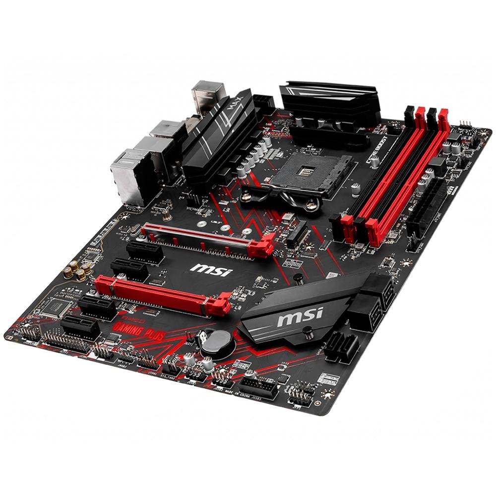 Imagem 4 de 6 do produto Placa-Mãe MSI B450 Gaming Plus Max p/ AMD AM4, ATX, DDR4