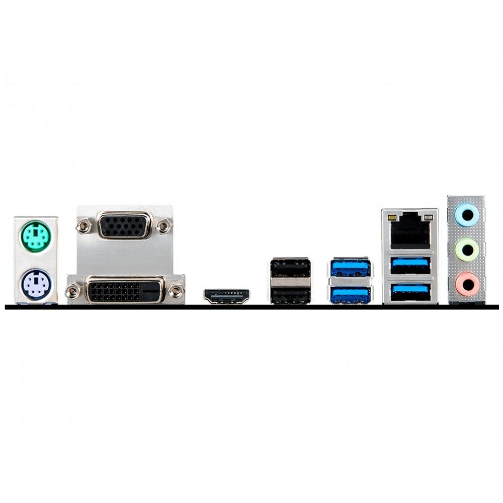 Imagem 5 de 6 do produto Placa-Mãe MSI B450M Pro-M2 V2 p/ AMD AM4, m-ATX, DDR4