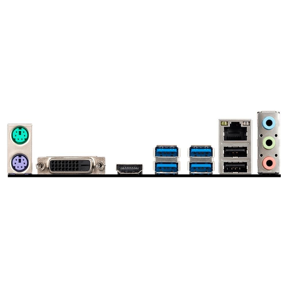 Placa-Mãe MSI A320M-A Pro, AMD AM4, mATX, DDR4, Preto - A320M-A PRO MAX Placa-Mãe MSI A320M-A Pro, AMD AM4, mATX, DDR4, Preto - A320M-A PRO MAX