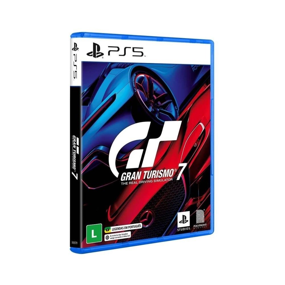 Imagem 8 de 9 do produto Controle Sem Fio Sony DualSense, Edição Limitada Gran Turismo + Jogo Gran Turismo 7 Edição Standart, PS5