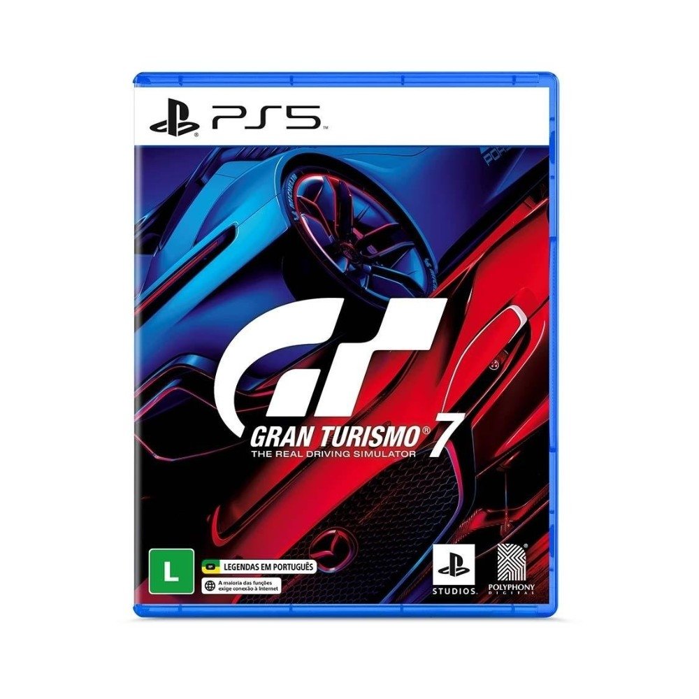 Imagem 9 de 9 do produto Controle Sem Fio Sony DualSense, Edição Limitada Gran Turismo + Jogo Gran Turismo 7 Edição Standart, PS5