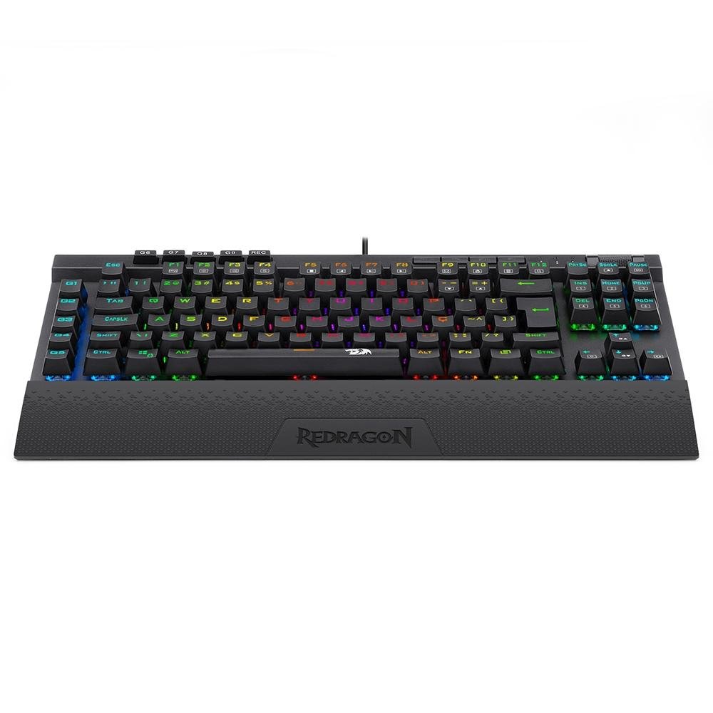 Teclado Mecânico Gamer Redragon Magic Wand Pro K587, RGB, Switch Redragon Blue, ABNT 2 - K587 Teclado Mecânico Gamer Redragon Magic Wand Pro K587, RGB, Switch Redragon Blue, ABNT 2 - K587