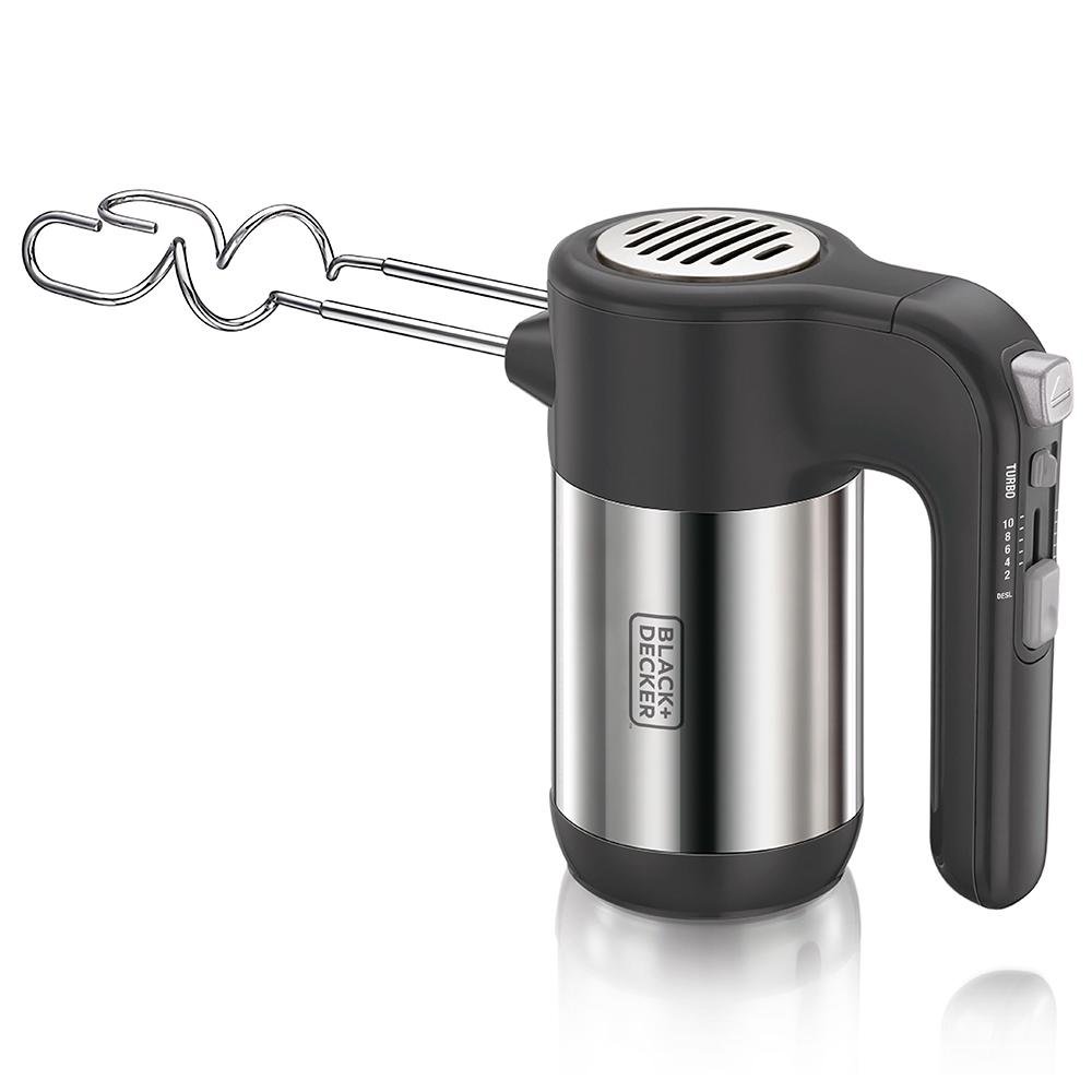 Imagem 4 de 8 do produto Batedeira Portátil Black + Decker, 10 Velocidades, 300W, 220V, Inox - BAT300P-B2