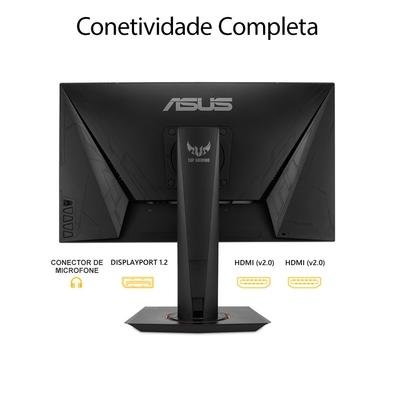 Monitor Gamer Asus TUF 24.5' IPS, Wide, 280 Hz, Full HD, 1ms Monitor Gamer Asus TUF 24.5' IPS, Wide, 280 Hz, Full HD, 1ms