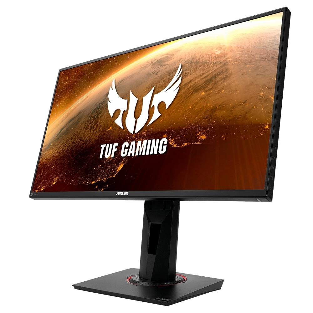 Monitor Gamer Asus TUF 24.5' IPS, Wide, 280 Hz, Full HD, 1ms, FreeSync, HDR, 99% sRGB, HDMI/DisplayPort, Ajuste de Altura, Vesa - VG259QM