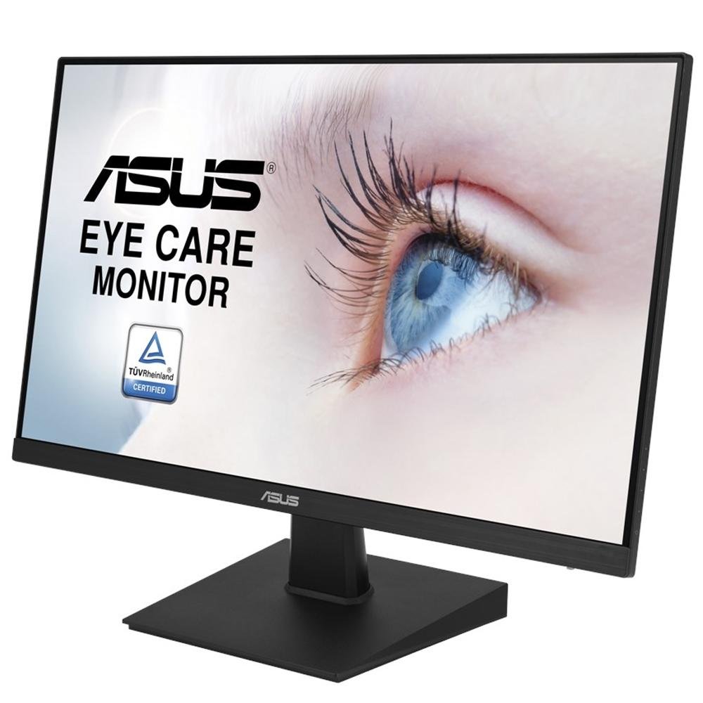 Imagem 3 de 9 do produto Monitor Asus Eye Care 23.8' IPS, Full HD, HDMI, VESA, Ajuste de Ângulo, Adptive Sync - VA24EHE