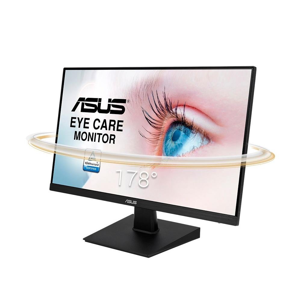 Imagem 7 de 9 do produto Monitor Asus Eye Care 23.8' IPS, Full HD, HDMI, VESA, Ajuste de Ângulo, Adptive Sync - VA24EHE