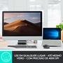 Teclado sem fio Logitech MX Keys com Iluminação Inteligente, USB Unifying ou Bluetooth e Bateria Recarregável, ANSI - 920-009297