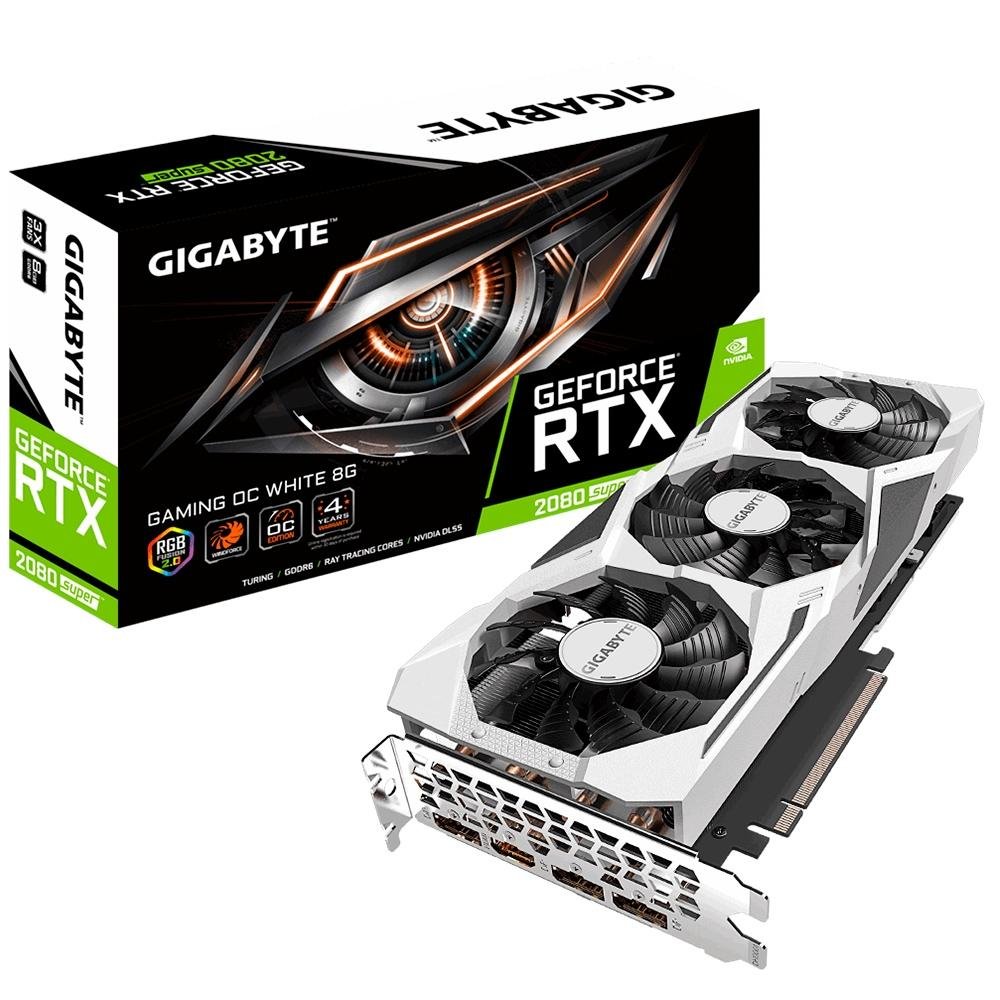 Placa de Vídeo Gigabyte NVIDIA GeForce RTX 2080 Super Gaming