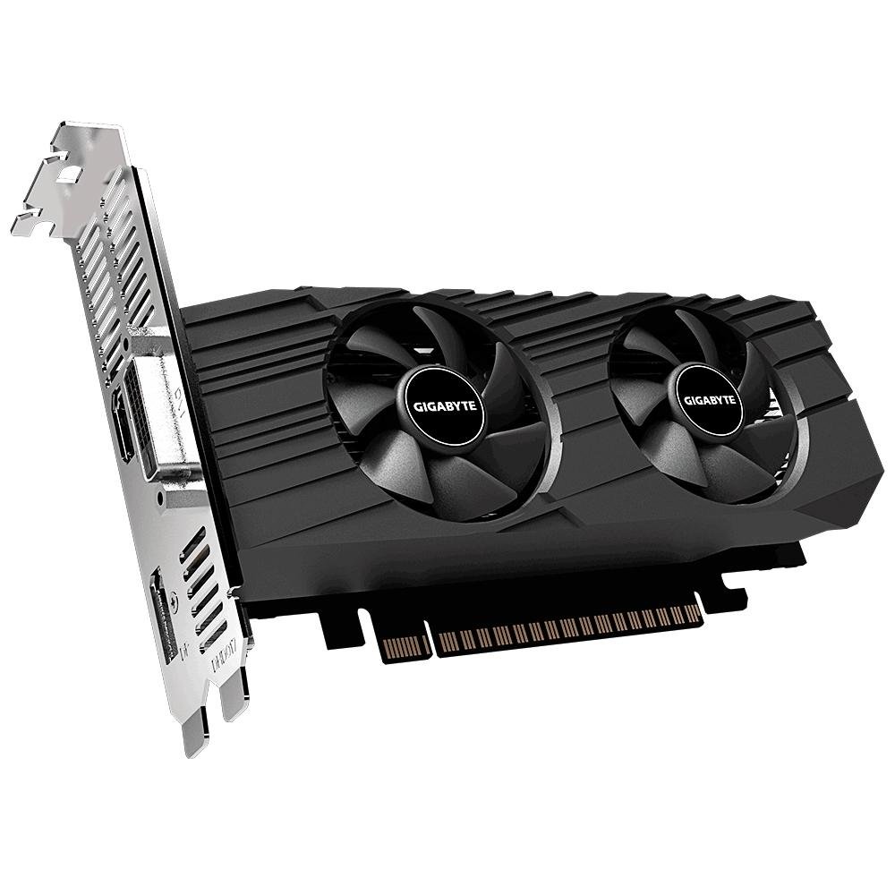 Placa de Vídeo Gigabyte NVIDIA GeForce GTX 1650 OC Low Profile, 4GB, GDDR5 - GV-N1650OC-4GL Placa de Vídeo Gigabyte NVIDIA GeForce GTX 1650 OC Low Profile, 4GB, GDDR5 - GV-N1650OC-4GL
