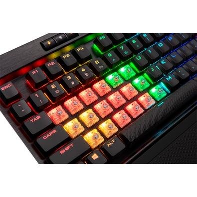 Teclado Mecânico Gamer Corsair K70 MK.2 RGB Switch Cherry MX Low Profile PT  com fio - UATARI