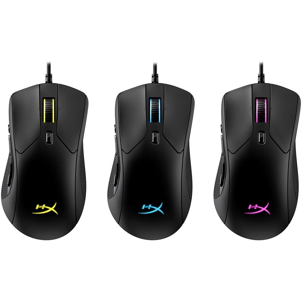 Mouse Gamer HyperX Pulsefire Raid RGB 16000 DPI - HX-MC005B Mouse Gamer HyperX Pulsefire Raid RGB 16000 DPI - HX-MC005B
