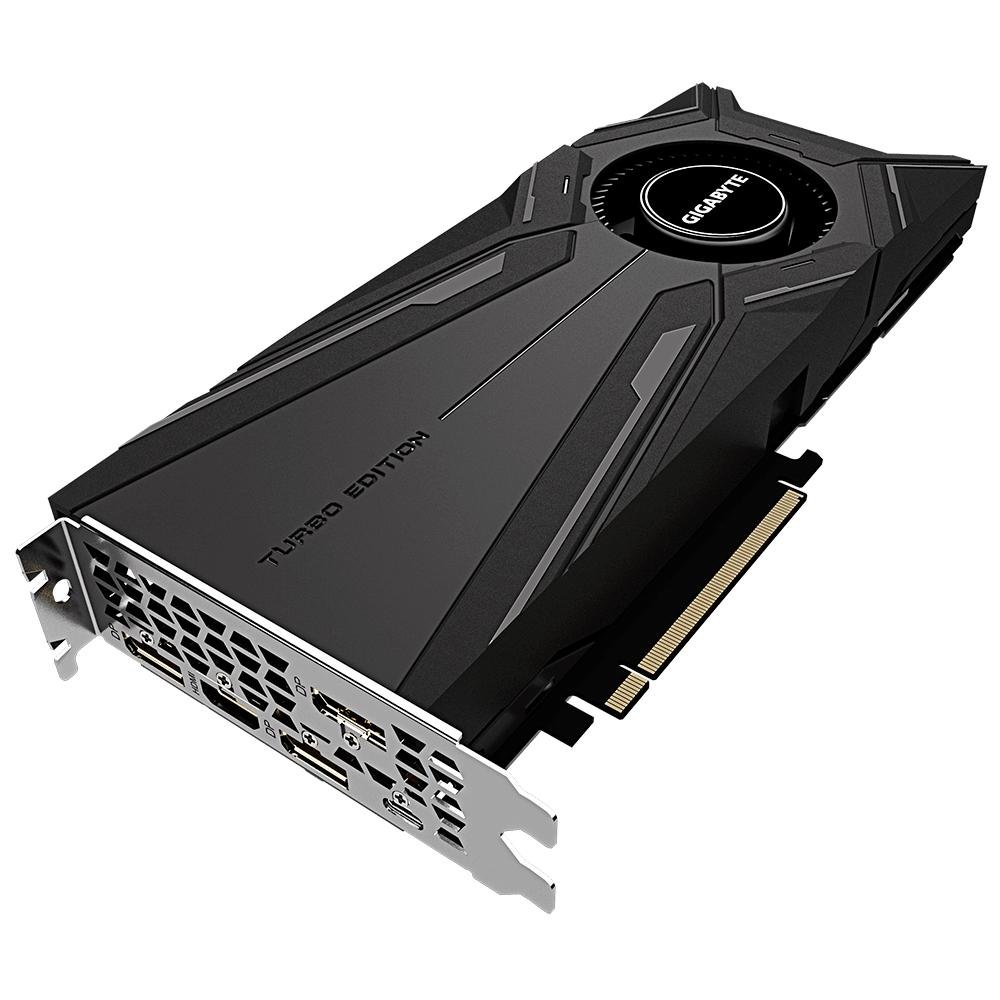 Placa de Vídeo Gigabyte NVIDIA GeForce RTX 2080 Ti Turbo, 11GB, GDDR6 REV 2.0 - GV-N208TTURBO-11GC