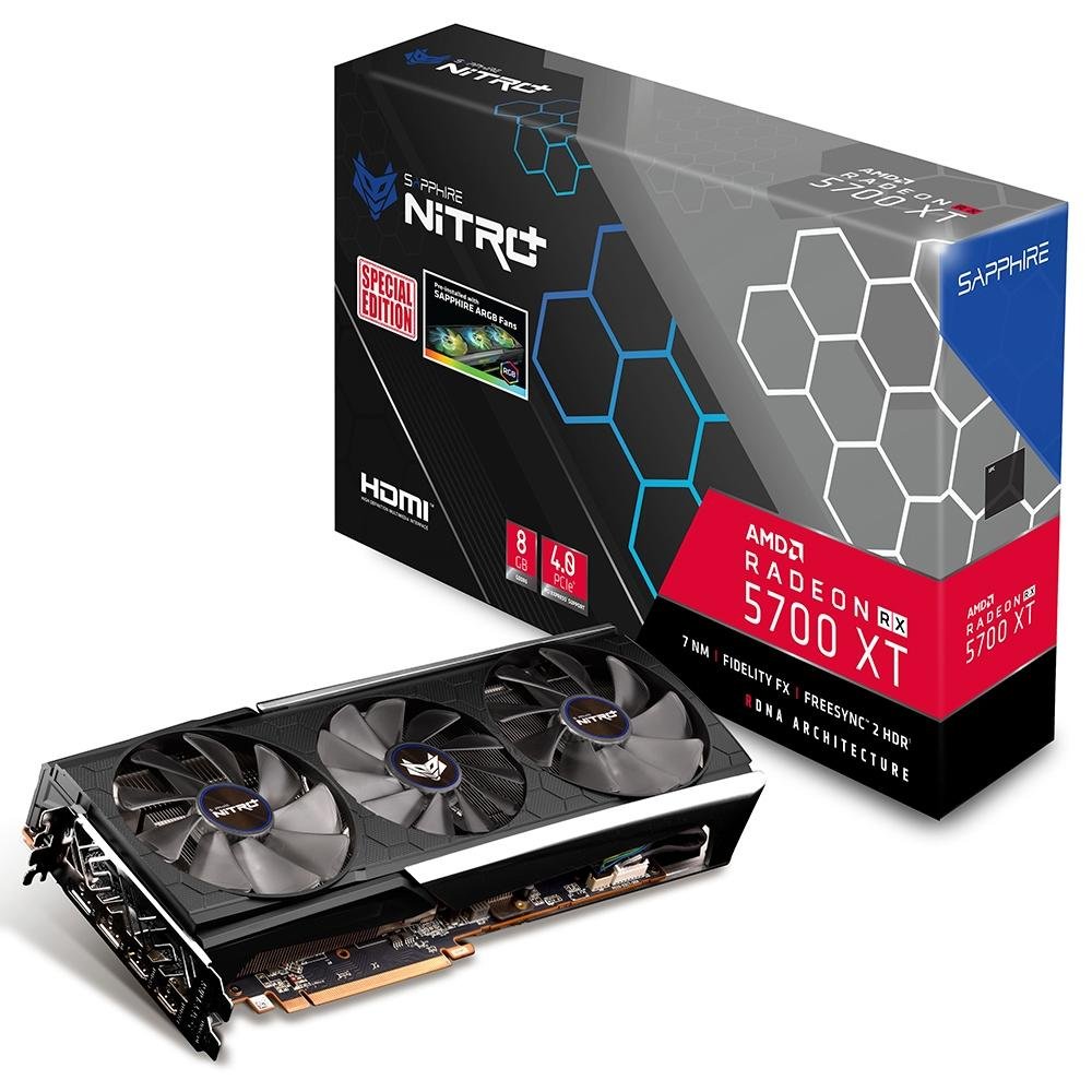 Sapphire NITRO+ Radeon RX 5700 XT おまけ付き placa-de-video-sapphire-nitro-