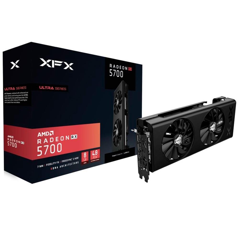 グラフィックボード・グラボ・ビデオカード XFX Radeon RX 5700 Ultra Series placa-de-video-xfx-amd-radeon-